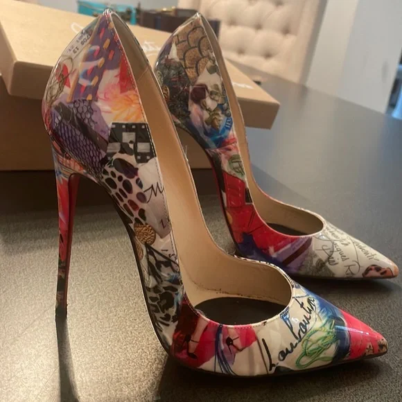 christian louboutin trash shoes